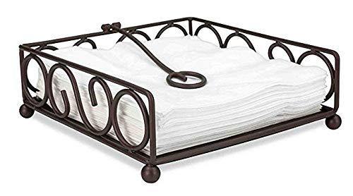 Craftland Wrought Iron Tissue/Napkin Holder for Table/Kitchen/Dining Table,Tissue Box and Tissue Paper Holder - Home Decor Lo