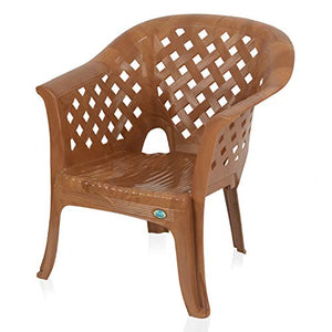 Nilkamal Set of 2 Solocane Chair, Pear Wood - Home Decor Lo