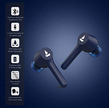 Load image into Gallery viewer, boAt Airdopes 281 True Wireless Ear-Buds with Bluetooth V5.0, Immersive Audio, Up to 17.5H Total Playtime, IPX5 Water &amp; Sweat Resistance, Ergonomic Design and Instant Voice Assistant(Furious Blue) - Home Decor Lo