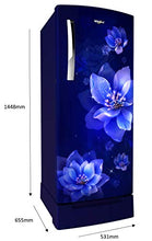 Load image into Gallery viewer, Whirlpool 200 L 4 Star Inverter Direct-Cool Single Door Refrigerator (215 ICEMAGIC PRO ROY 4S INV, Sapphire Mulia, Base Stand) - Home Decor Lo