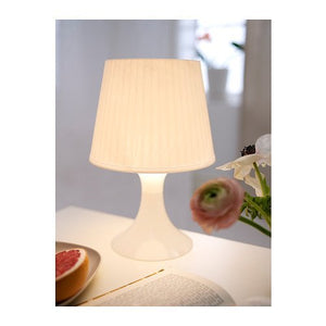 Ikea 200.554.21 Lampan Table Lamp, White - Home Decor Lo
