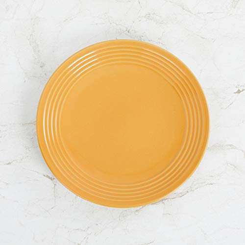 Home Centre Colour Connect Solid Side Plate (Yellow) - Home Decor Lo