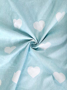 Dream Weaverz 260 Tc Cotton Flat Double Bedsheet - Light Green - Home Decor Lo