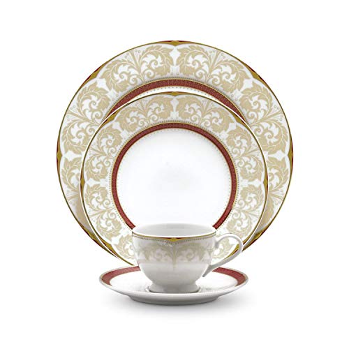 Noritake Japan Porcelain Dinner Set of 18 pcs, Service for