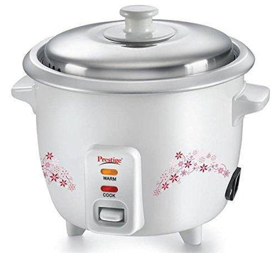 Prestige Delight PRWO 1.5 Electric Rice Cooker with Steaming Feature - Home Decor Lo
