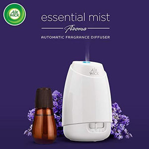 Airwick Essential Mist Automatic Fragrance Mist Diffuser Kit (Machine + Relaxing Lavender refill - 20 ml) - Home Decor Lo