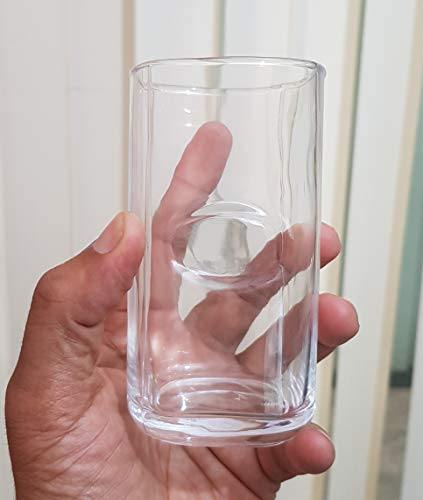 Buy PUREFIT Transparent Water Glass/Juice Glass/Drinking Glass Set