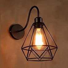 Load image into Gallery viewer, SL Light Antique Wall Lights Decorative Wall Lamp Pendant Hanging Light Indoor Outdoor Light Lamp Pack of-2 (Black, No Bulb Included) - Home Decor Lo