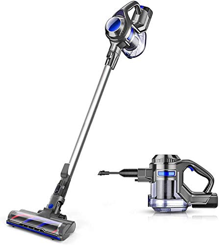 MOOSOO Cordless Vacuum Powerful Suction 10Kpa 2 in 1 Stick