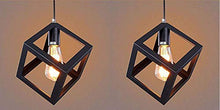 Load image into Gallery viewer, SL Light Metal Hanging Ceiling Pendant Decorative Light - Pack of 2 - Home Decor Lo