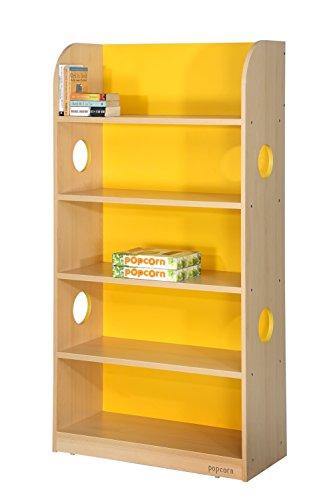 Popcorn Furniture Library Shelf (Mangfall) - Home Decor Lo