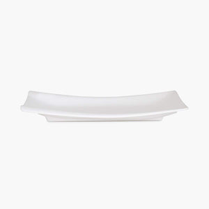 Home Centre SELIK Solid Melamine Serving Platter: White - Home Decor Lo