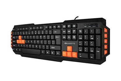 Amkette Xcite Pro USB Keyboard (Black) - Home Decor Lo