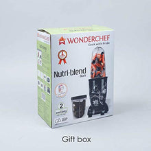 Load image into Gallery viewer, Wonderchef Nutri-Blend Mixer Grinder, 400W, 3 Jars (Black) - Home Decor Lo