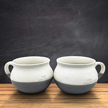 Load image into Gallery viewer, TSK Ceramic Classic Soup Bowl/Soup Cup - 325 ml, 2 Pieces, Grey - Home Decor Lo