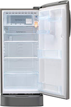Load image into Gallery viewer, LG 190 L 4 Star Inverter Direct Cool Single Door Refrigerator (GL-D201APZY, Shiny Steel) - Home Decor Lo