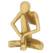 Load image into Gallery viewer, Contemporary Art Human Figurine Sculpture for Home Decor Indian Brass 8 Inch - Home Decor Lo