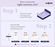 Load image into Gallery viewer, Wakefit Dual Comfort Mattress - Hard &amp; Soft, King Bed Size (75x72x5) - Home Decor Lo