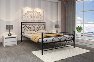 Homdec Auriga Metal Double Bed - Home Decor Lo