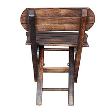 Load image into Gallery viewer, Niyazi Handicrafts(Baby SMOOL CHIAR) Furnished and Fold Wood Chiar Children Folding Chair Outdoor Portable Small Chair Fishing Stool Household Children&#39;s Stool Leisure Chair (24 * 12 * 12) - Home Decor Lo