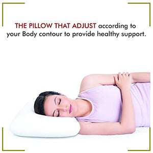 MY ARMOR Orthopaedic Memory Foam Pillow, King Size (25" x 15" x 5") - Home Decor Lo