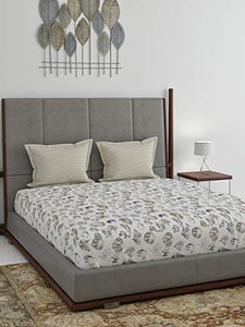 Trident Aroma 144TC King Size Bed Sheet Sandalwood - Home Decor Lo