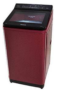 Panasonic 7.5 Kg 5 Star Built-In Heater Fully-Automatic Top Loading Washing Machine (NA-F75AH9RRB, Wine Red, Active Foam System) - Home Decor Lo