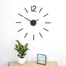 Load image into Gallery viewer, Umbra Aluminum Blink Clock (32.38 cm x 5.08 cm x 26.66 cm, Black) - Home Decor Lo