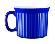 Load image into Gallery viewer, CorningWare French White Pop-Ins Mug with Vented Plastic Cover, 20-Ounce, Blueberry - Home Decor Lo