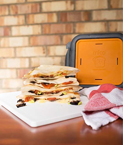 Morphy Richards Mico Microwave Toastie Sandwich Maker and Grill, Silicone  Microwaveable Cookware, Non-stick Coating, Heatwave Technology, Orange,  511644 : : Home & Kitchen