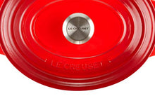 Load image into Gallery viewer, LE CREUSET Signature Cerise Cast Iron Oval Casserole, 27 cm - Home Decor Lo