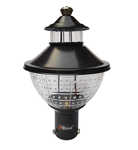 Bene® Gate Light/Garden Light/Outdoor Lamp Bon (Black, 21 Cms) - Home Decor Lo
