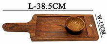 Load image into Gallery viewer, Ages Behind Wooden Tray 15&quot; with Magnetic Bowl Wooden Tray Set for Serving - Home Decor Lo