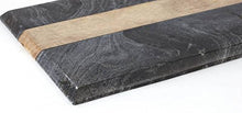 Load image into Gallery viewer, Organic Home Black Marble and Mango Wood Platter - Home Decor Lo