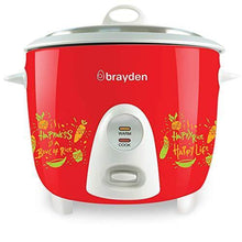 Load image into Gallery viewer, Brayden Rizo 1.5 L Rice Cooker, Crimson Red - Home Decor Lo