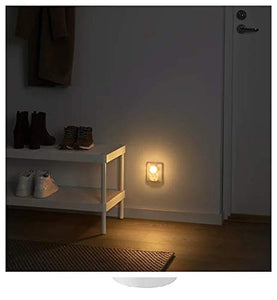 Ikea Plastic LED Nightlight with Sensor, White - Home Decor Lo