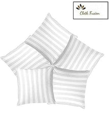 Load image into Gallery viewer, Premium Quality Microfiber Satin Striped 16&quot;x16&quot; Cushion Filler - Home Decor Lo
