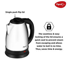 Load image into Gallery viewer, Pigeon by Stovekraft Amaze Plus Kettle with Stainless Steel Body, 1.8 litres boiler for Water, instant noodles, soup etc. - Home Decor Lo