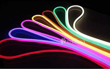Load image into Gallery viewer, Mufasa LED Neon Light Rope, Waterproof Outdoor Flexible Light with Connector, 120LED/M Silicone Light for Diwali, Christmas, Decoration (Warm White) (5 Meter) - Home Decor Lo