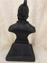 Load image into Gallery viewer, Swastik Handicrafts Chatrapati Shivaji Maharaj 7 Inch , Black Polyresin Material - Home Decor Lo