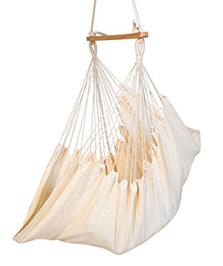 Hangit Cotton Swing Chair (Natural, 50 Centimeters) - Home Decor Lo