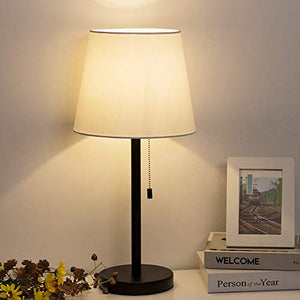 HAITRAL Plastic Table Lamp, Set of 2