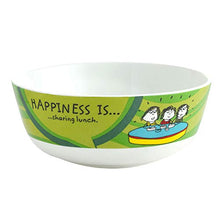 Load image into Gallery viewer, Clay Craft Ceramic Happiness is Snack/Cereal Bowl, Multicolour, Set of 4 - Home Decor Lo