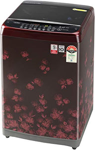LG 7.0 Kg Inverter Fully-Automatic Top Loading Washing Machine (T70SJDR1Z, Red Floral) - Home Decor Lo
