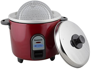 Panasonic SR-WA10 ge9 Automatic Electric Rice Cooker (Burgundy) - Home Decor Lo