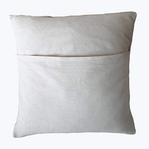 METRO-FASHION Polyester 120 TC Cushion Cover, 16 x 16 Inch, Multicolour, 5 Pieces - Home Decor Lo
