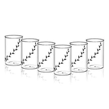 Load image into Gallery viewer, Borosil - Vision Black Krip Medium Glass, 295ml - Pack of 6 - Home Decor Lo
