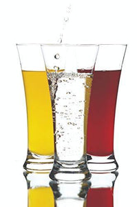 Slings Unbreakable Plastic Glass Set of 6, Water Glass, Juice Glass, Wine Tumbler 300ml (Stylic) - Home Decor Lo