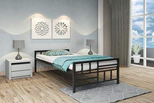 Load image into Gallery viewer, Homdec Scorpius Space Saving Foldable Metal Single Bed - Home Decor Lo