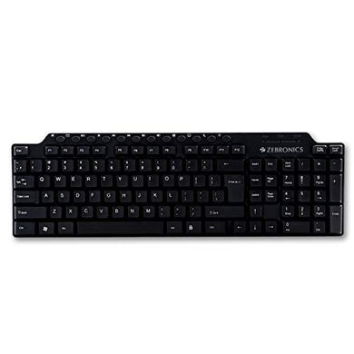 Zebronics Zeb KM2100 Multimedia USB Keyboard - Home Decor Lo